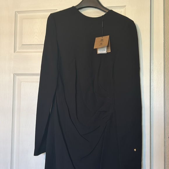 New auth Burberry midi dress - Picture 2 of 9